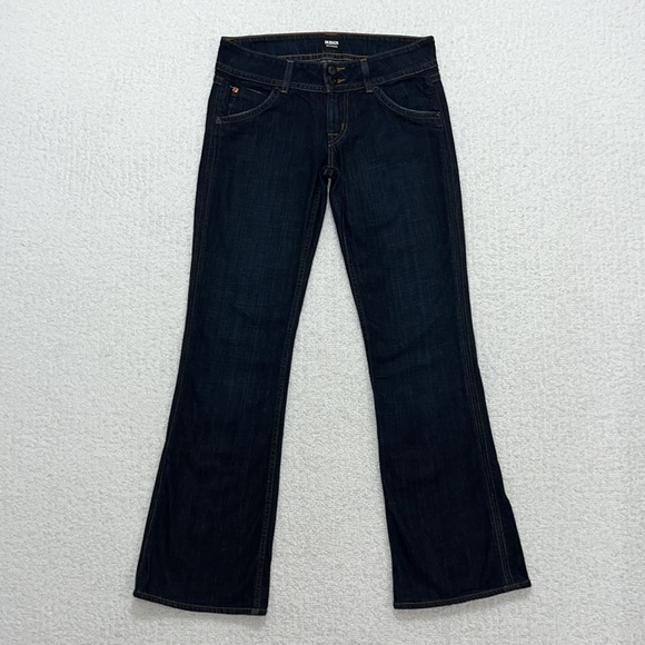 HUDSON Boot Cut Denim with Signature Flap Pocket Jeans Style NW170DHK Sz 28 - Picture 11 of 11